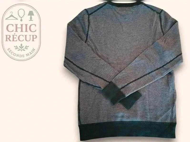 Pull Ras De Cou Tommy Hilfiger - S - Vert Foncé - Ayzan-44 – photo 3